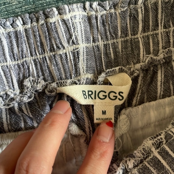 Briggs Coastal Linen Striped Beach Pants - Picture 8 of 9